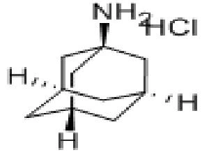 Amantadine hcl Chemical formula